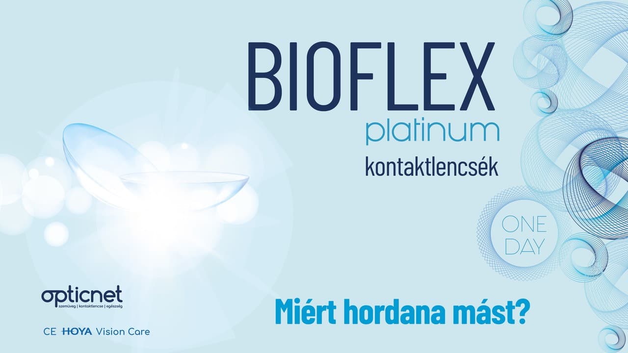 Bioflex Platinum kontaktlencsék