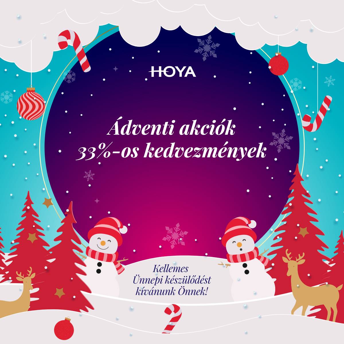 Adventi naptár - HOYA kedvezményekkel