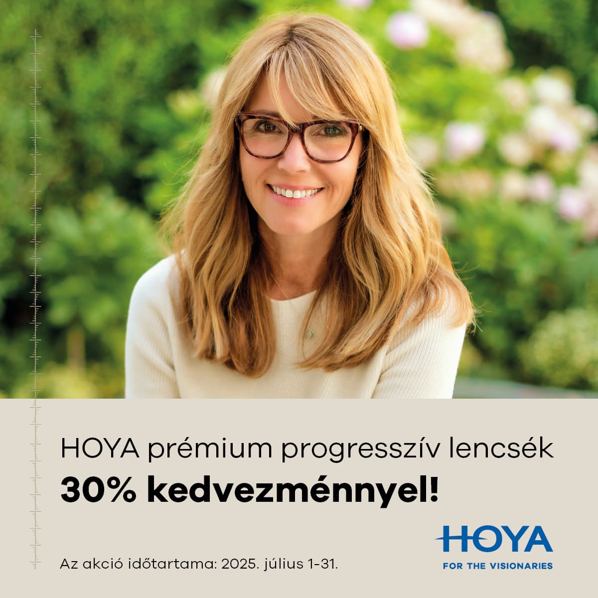Hoya prémium progresszív lencsék 30% kedvezménnyel