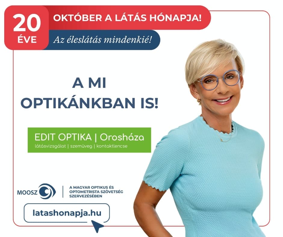 Október a Látás Hónapja – közösen az élesebb látásért