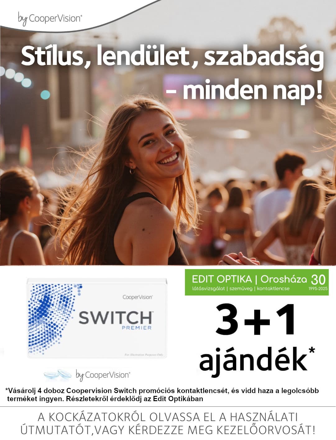 Stílus, lendület, szabadság - minden nap!
