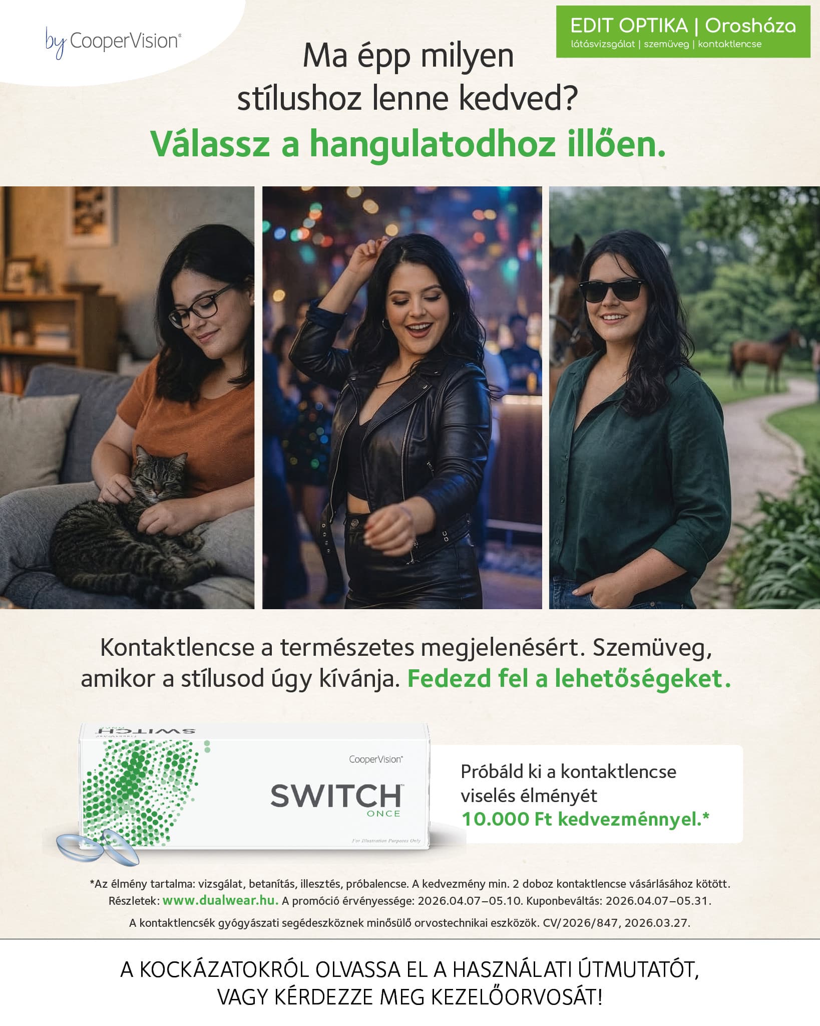 Szemüveges vagy? Akkor ezt neked találtuk ki.